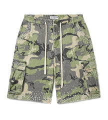 Vale Forever Soulja Camo Shorts Green