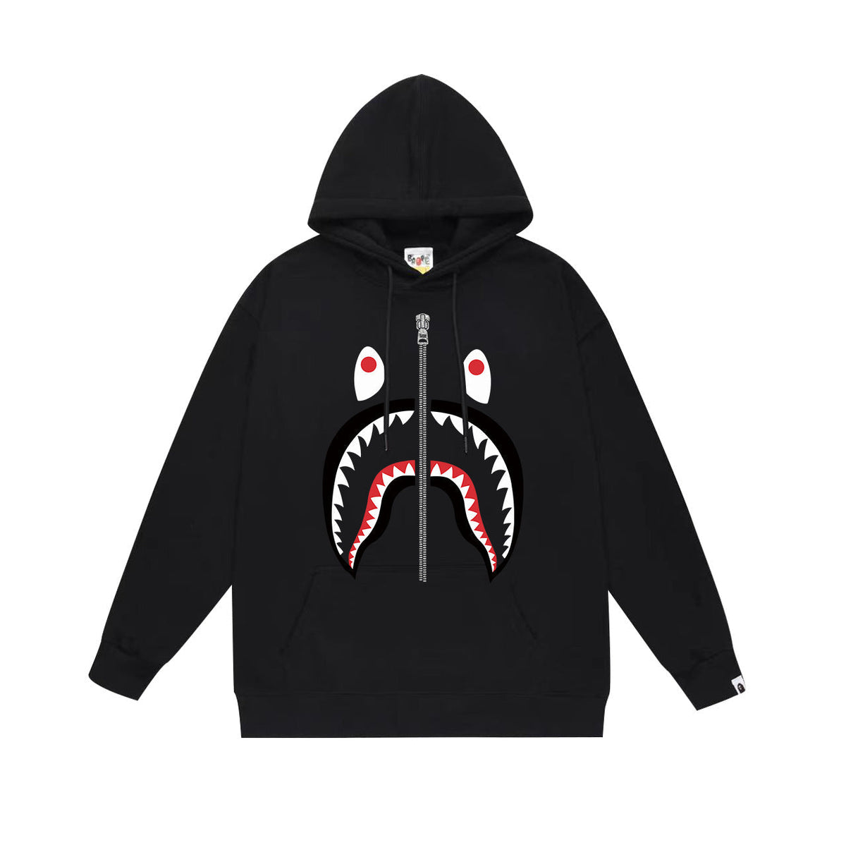 BAPE Shark Face Graphic Pullover Hoodie